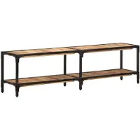vidaXL Armoire TV 150x30x41 cm en bois massif de manguier