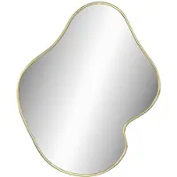 vidaXL Miroir mural Golden 60x50 cm