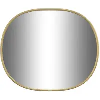 vidaXL Miroir mural Doré 30x25 cm