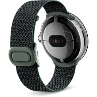Google Band (41 mm, Acier inoxydable, Plastique), Sangles de montre, Vert