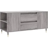 vidaXL Table basse Gris Sonoma 102x44,5x50 cm Bois composite