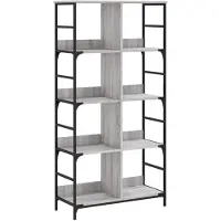 vidaXL Bibliothèque sonoma gris 78,5x33x153 cm bois d'ingénierie