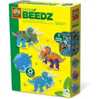 SES Creative Green Beedz - Set de billes à repasser Triceratops Dino