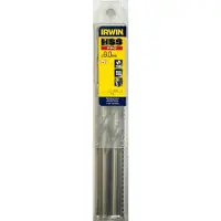 Irwin Din340 9.0 X 110/170 Mm Metal Drill Bit Argenté