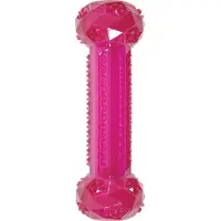 Zolux Jouet TPR POP stick 25 cm, rose (Jouet à mâcher pour chiens)