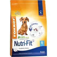 Fokker Nourriture pour chiens adultes small Nutri-Fit - Emballage double : 2 x 7 kg