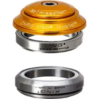 Chris King Dropset 4 Is42/28.6-is42/30 Integrated Headset Argenté
