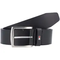 Tommy Hilfiger Ceinture 'Denton' bleu marine / rouge / noir / blanc