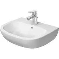 Duravit D-Code Lavabo 55x43cm blanc (430 mm, 550 mm)
