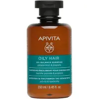 Apivita Holistic Hair Care Oil Balance Shampoo - Peppermint & Propolis 250ml