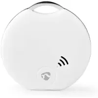 Nedis SmartLife Key Finder | Alimentation par piles | 1x CR2032 | piles incluses | Version Bluetooth : 4.0 | Durée de vie des piles jusqu'à : 1 an | Blanc | 1 pc.