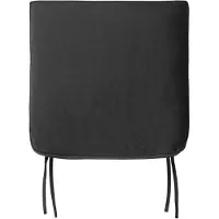 Ebuy24 Alture Coussin de siège pour chaise de jardin, noir.