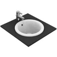 Ideal standard Connect Lavabo à encastrer rond 380mm E5051 (380 mm, 380 mm)