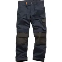 Scruffs - Pantalon de travail "Worker", noir taille 24 court
