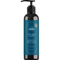 MKS eco MEN Double Hop Men's 2 in 1 Shampooing&Body Wash Sandalwood 296ml