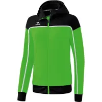 Erima Change Veste D'entraînement À Capuche Femmes - Green / Noir / Blanc | Taille: 40