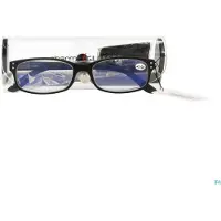 Lensfactory Pharmaglasses VisionBlue PC01 +3.50 Black | 1 pièce