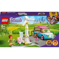 LEGO 41443 Friends Kit voiture électrique Olivia avec mini-poupées Olivia & Mia