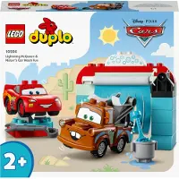 LEGO DUPLO Amusement au Lavage de Voitures avec Flash McQueen et Martin 10996