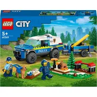 LEGO City Ensemble d'entraînement pour chien de police mobile - 60369