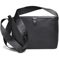 Leica Crossbody bag SOFORT / medium, recyclé fabrick noir