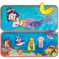MierEdu Coffret magnétique de voyage - Sirènes