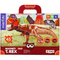 MierEdu Tyrannosaurus Magnetic Briefcase Doré Enfants