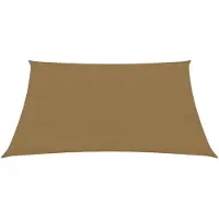 The Living Store Store 160 g/m² Taupe 3/4x3 m HDPE