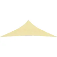 The Living Store Store 160 g/m² Beige 5x5x6 m HDPE