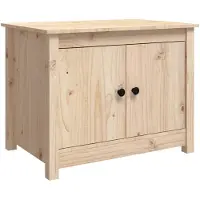 The Living Store Table basse 71x49x55 cm pin massif