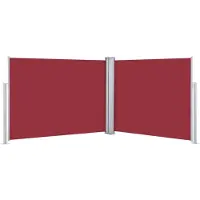 The Living Store Store latéral extensible rouge 140 x 1000 cm