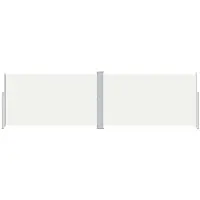 The Living Store Store latéral extensible Crème 180x600 cm