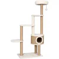 The Living Store Arbre à chat avec coussin 48 cm
