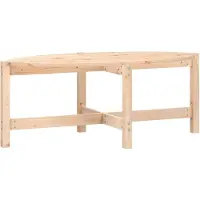 The Living Store Table basse 118x63x45 cm pin massif
