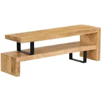 The Living Store TV lowboard bois massif Mango