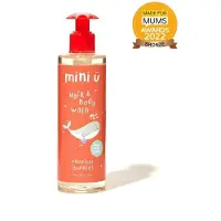 MINI U , gel naturel pour le corps et les cheveux, pour enfants et bébés, 250 ml