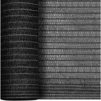 The Living Store Grillage de clôture Anthracite 2x25 m PEHD 150 g/m