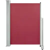 The Living Store Store latéral extensible 100x300 cm rouge