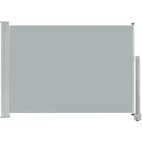 The Living Store Store latéral extensible 80×300 cm Gris