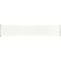 The Living Store Store latéral extensible 117x600 cm Crème