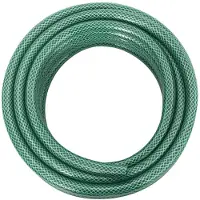 The Living Store Tuyau d'arrosage Vert 0,6" 50 m PVC