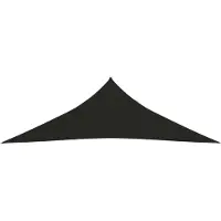 The Living Store Store 160 g/m² Noir 3,5x3,5x4,9 m HDPE