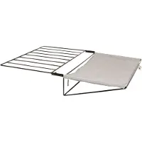 D&D Home Oliver Bed et Radiator Hamac - 45 x 35 x 10 cm - Gris