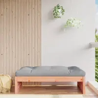 The Living Store Tabouret de jardin 120x80 cm Bois massif Douglas