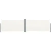 The Living Store Store latéral extensible 160x600 cm Crème