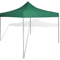 The Living Store tente pliante 3 x 3 m Vert