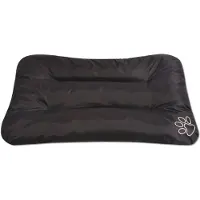 The Living Store Lit pour chien taille XXL Noir