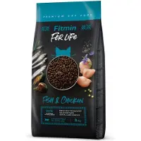 Fitmin Cat For Life Adult Fish and Chicken 8 kg pour chats adultes avec poisson et poulet