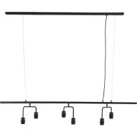 Light & Living - suspension - Edisa - noir - métal - grande lampe de table à manger - E27 - 2974712