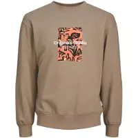 Jack & Jones Sequoia Sweatshirt Beige S Homme